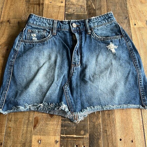 Mini Jean Skirt size 24 by BP - Picture 1 of 9
